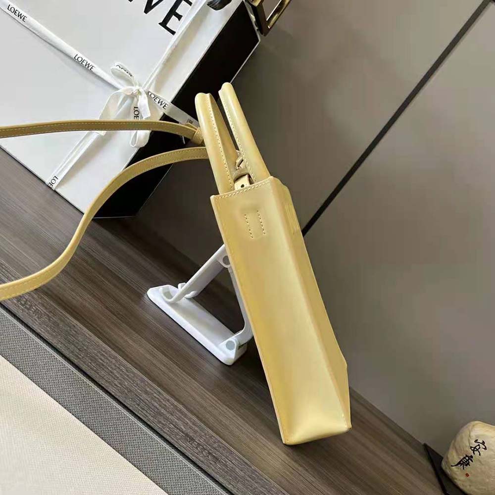Loewe Women Standard A5 Tote in Sleek Calfskin-Gold - image 5