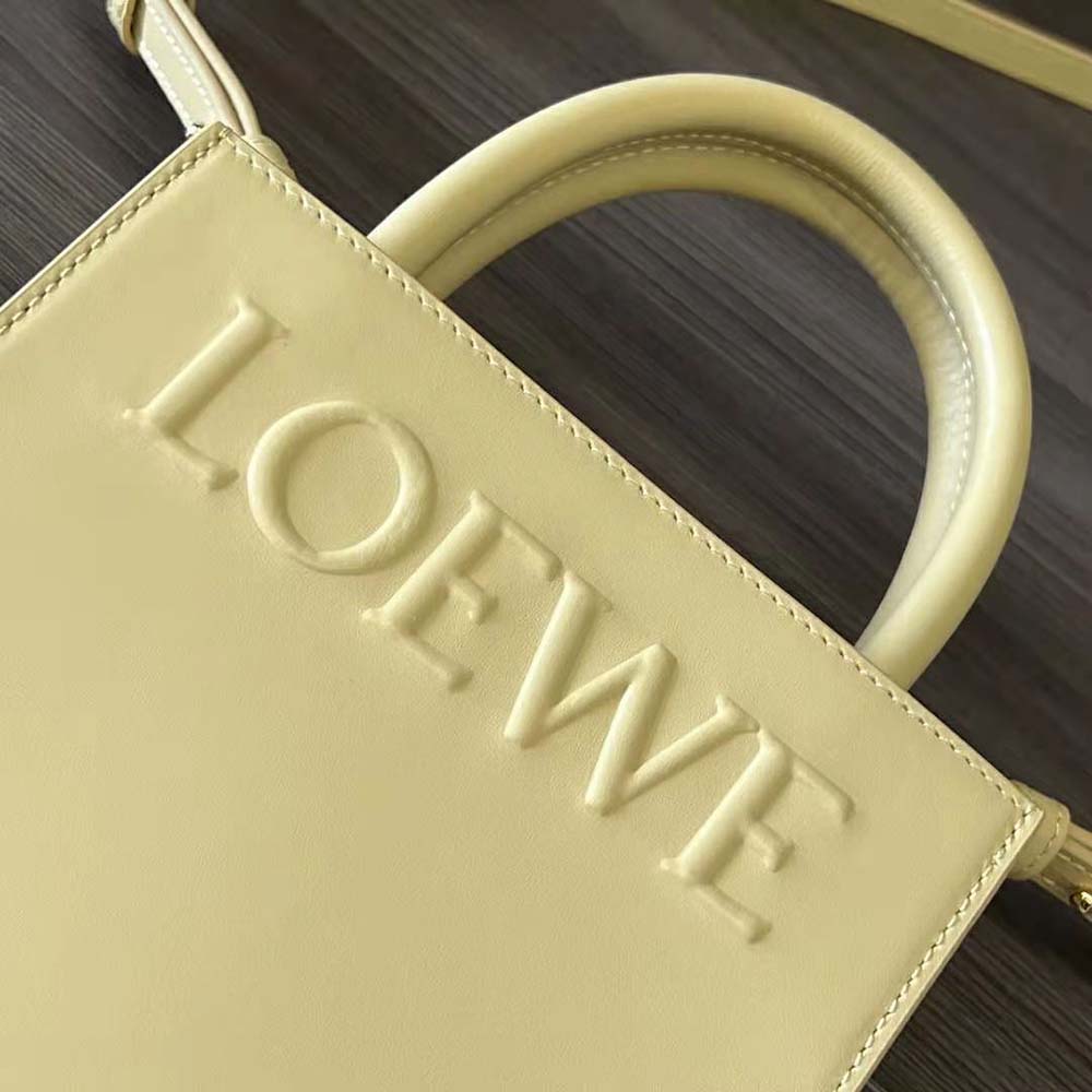 Loewe Women Standard A5 Tote in Sleek Calfskin-Gold - image 7