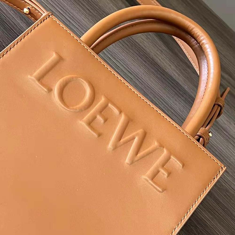 Loewe Women Standard A5 Tote in Sleek Calfskin-Tan - image 7