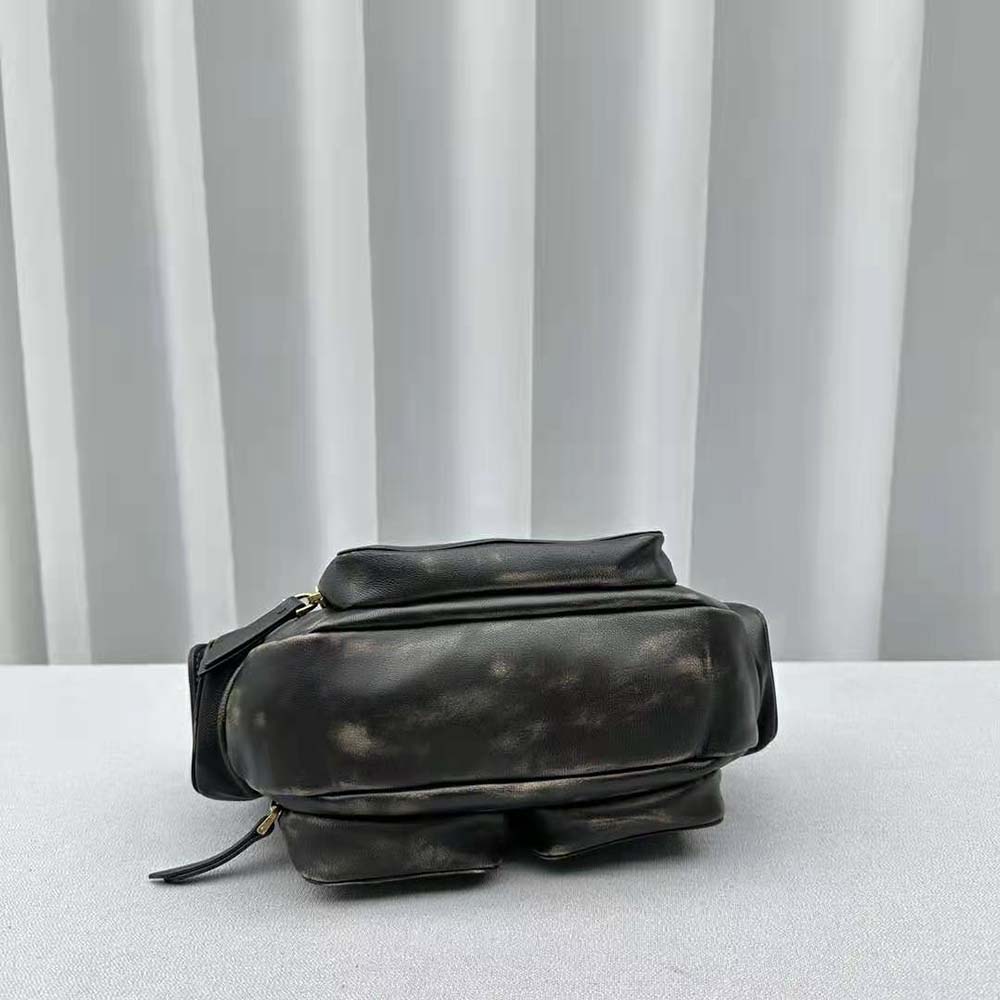 Miu Miu Women Nappa Leather Pocket Bag-Black - image 6