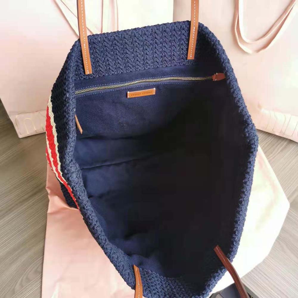 Miu Miu Women Woven Fabric Tote Bag-Black - image 7