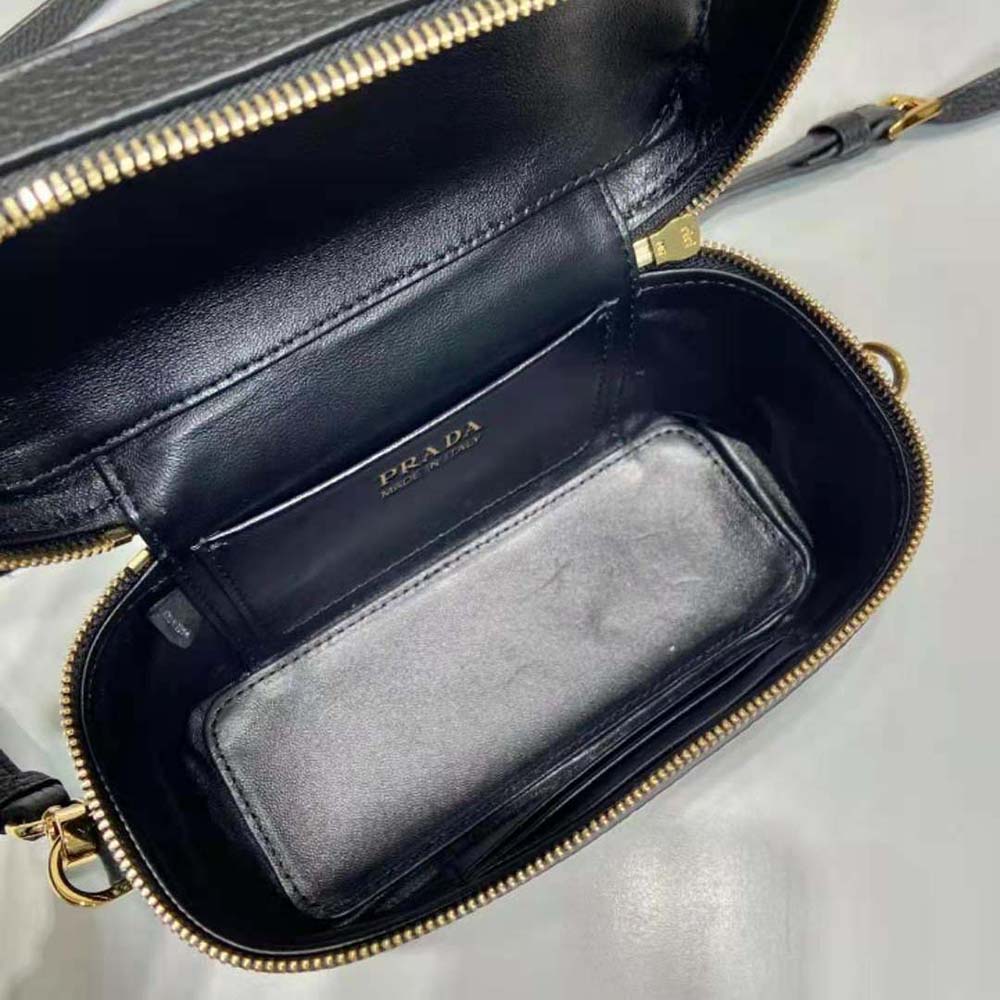 Prada Women Leather Mini-Bag-Black - image 9