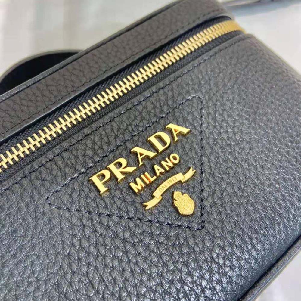 Prada Women Leather Mini-Bag-Black - image 8