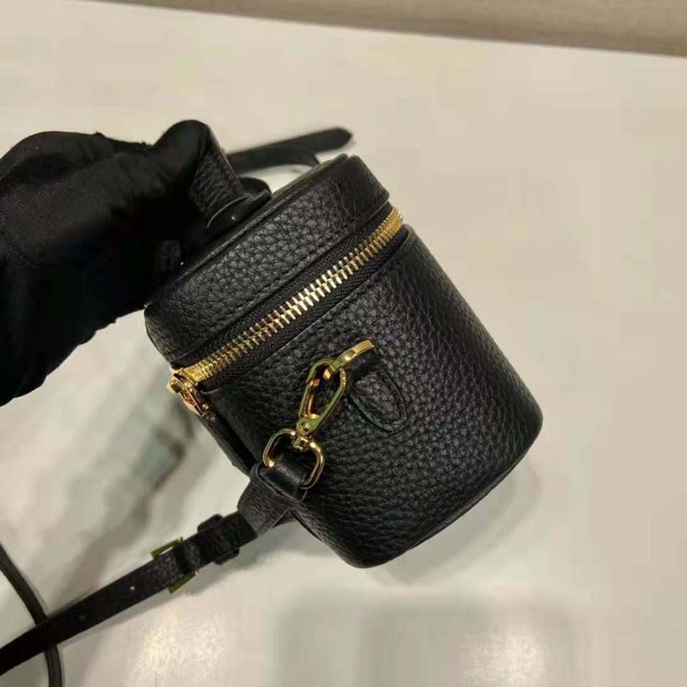 Prada Women Leather Mini-Bag-Black - image 6