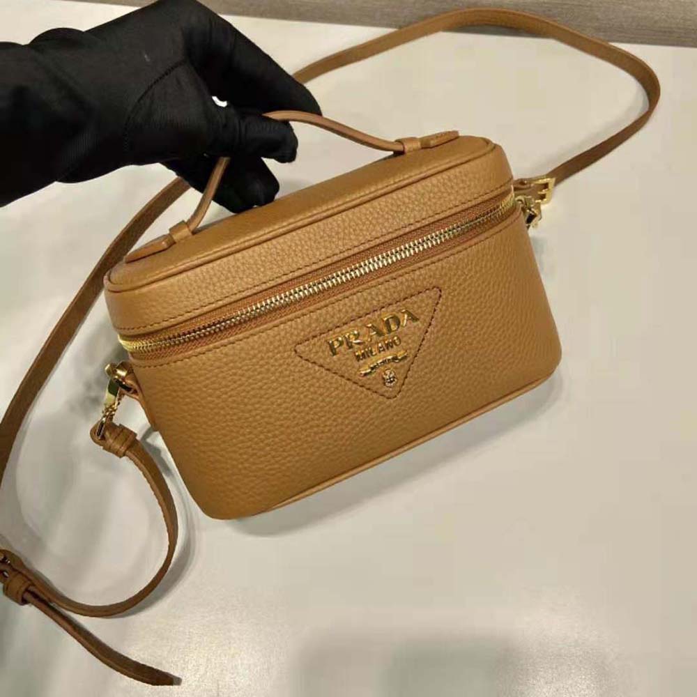 Prada Women Leather Mini-Bag-Brown - image 4