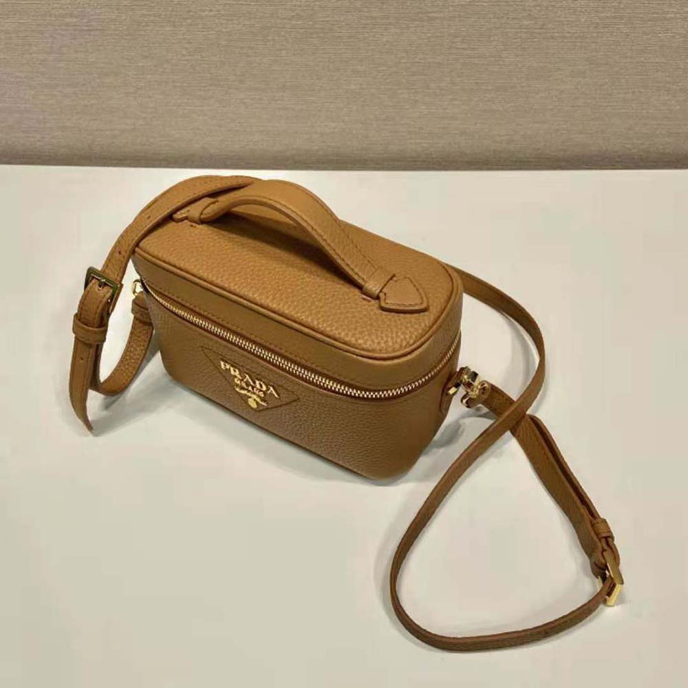 Prada Women Leather Mini-Bag-Brown - image 7