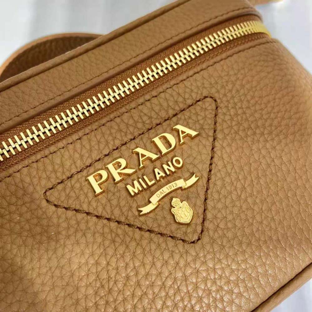 Prada Women Leather Mini-Bag-Brown - image 9