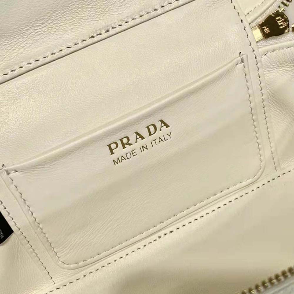 Prada Women Leather Mini-Bag-White - image 10