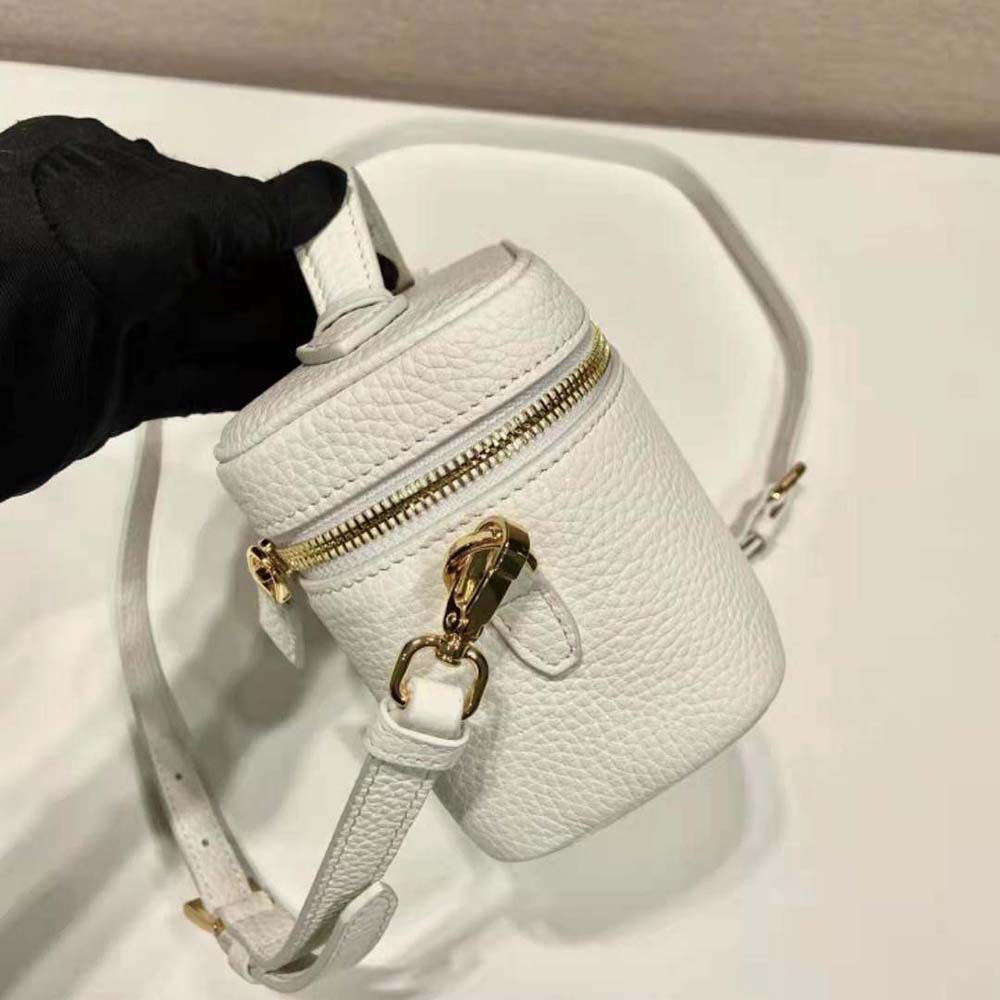 Prada Women Leather Mini-Bag-White - image 6