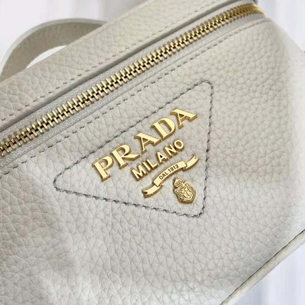 Prada Women Leather Mini-Bag-White - image 9