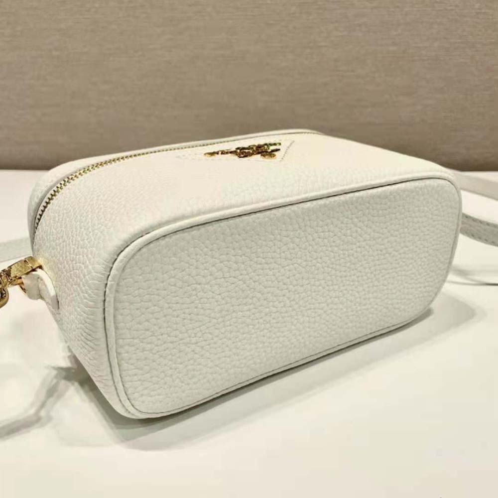 Prada Women Leather Mini-Bag-White - image 5