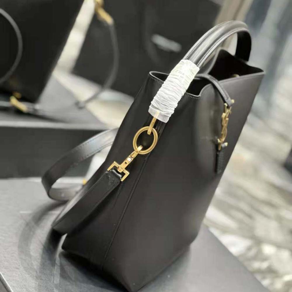 Saint Laurent YSL Women Le 37 in Shiny Leather-Black - image 6