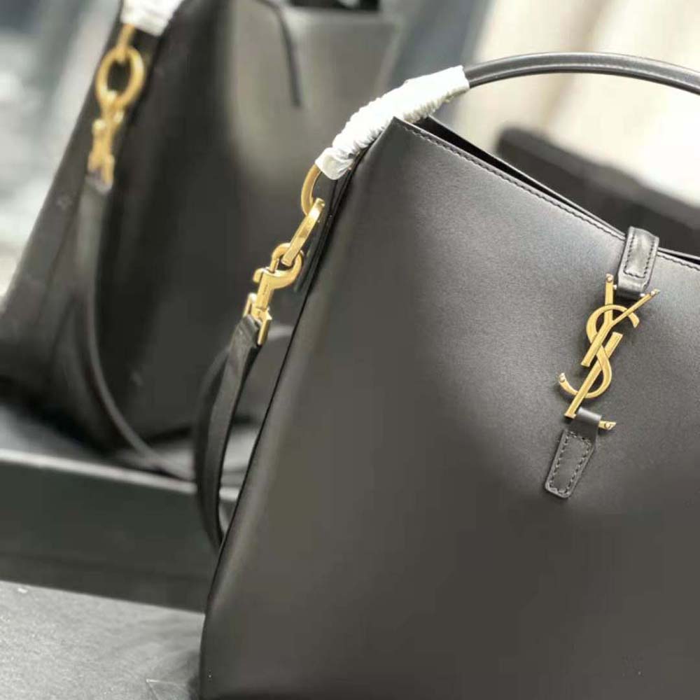 Saint Laurent YSL Women Le 37 in Shiny Leather-Black - image 8