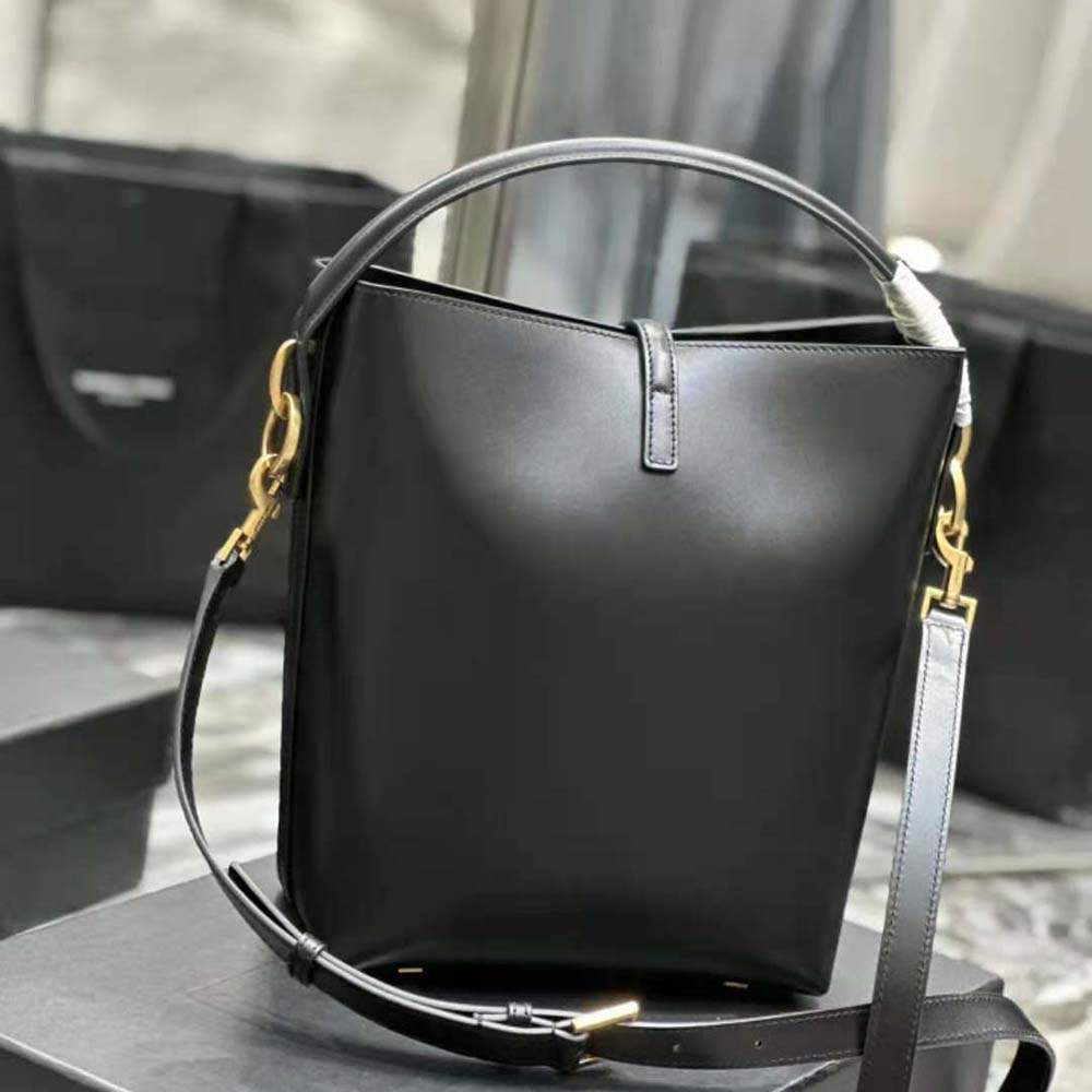 Saint Laurent YSL Women Le 37 in Shiny Leather-Black - image 4