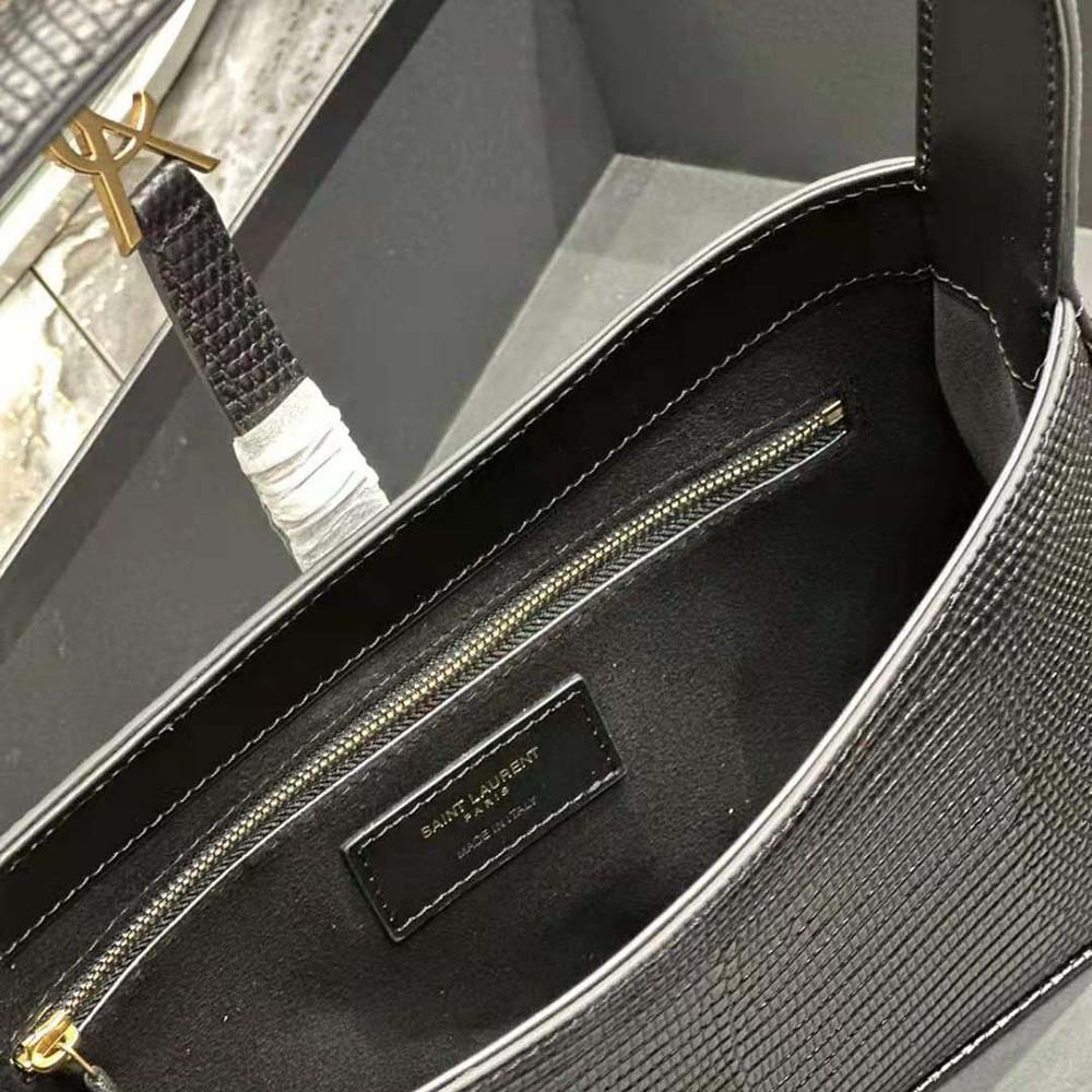 Saint Laurent YSL Women Le 5 à 7 Mini in Lizard-Black - image 9