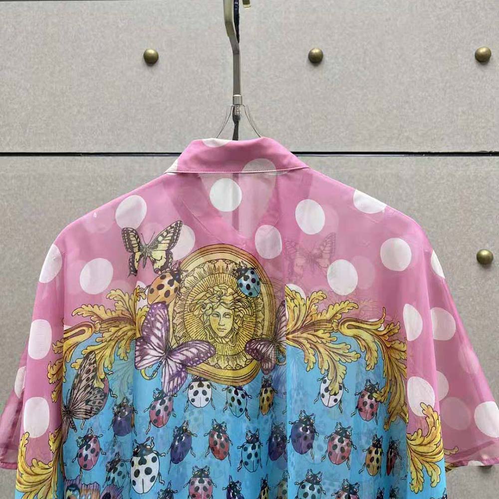 Versace Women Butterflies Shirt Cover-up - image 5