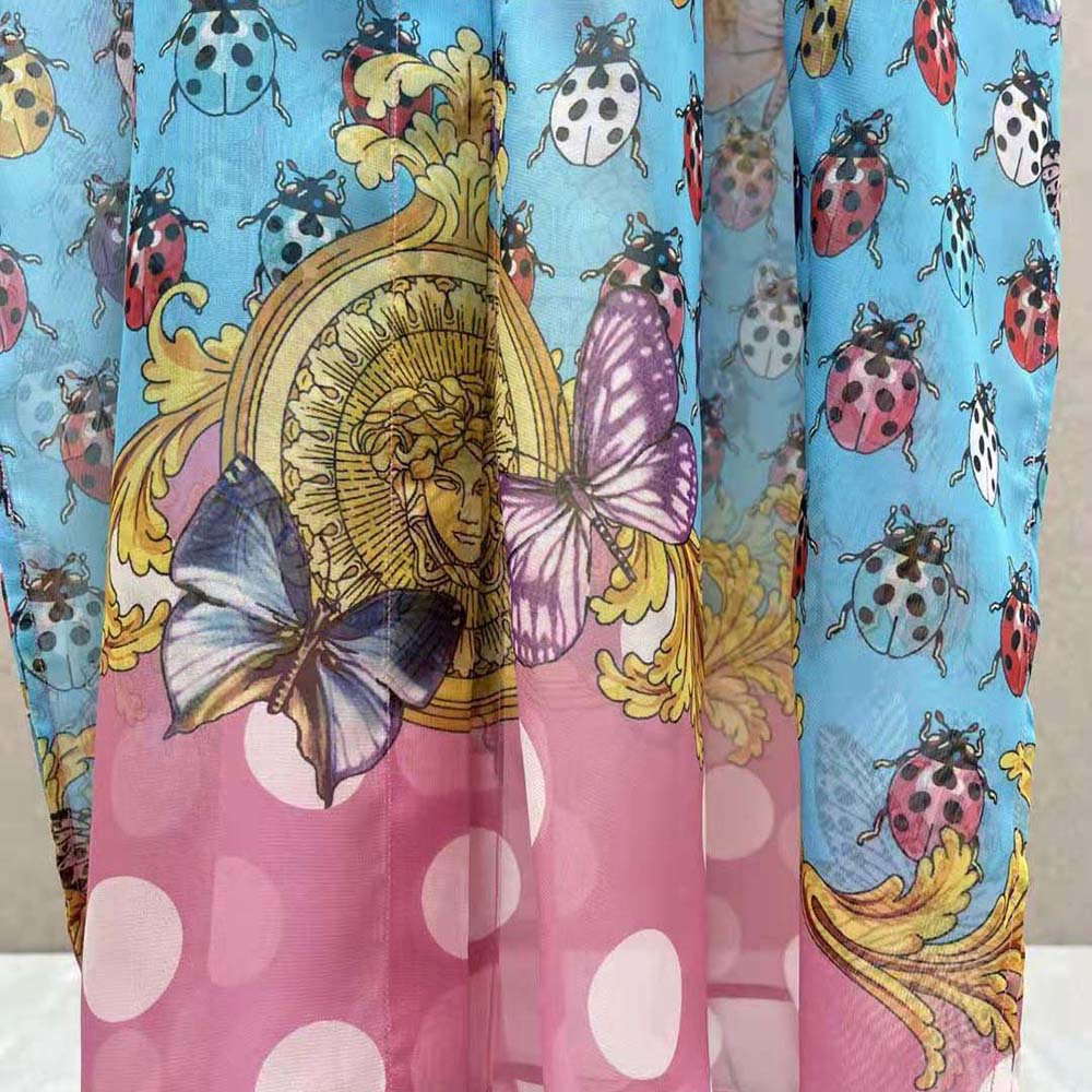 Versace Women Butterflies Shirt Cover-up - image 7