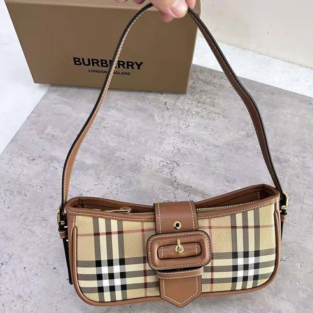 Burberry Women Sling Bag in Calf Leather - image 5