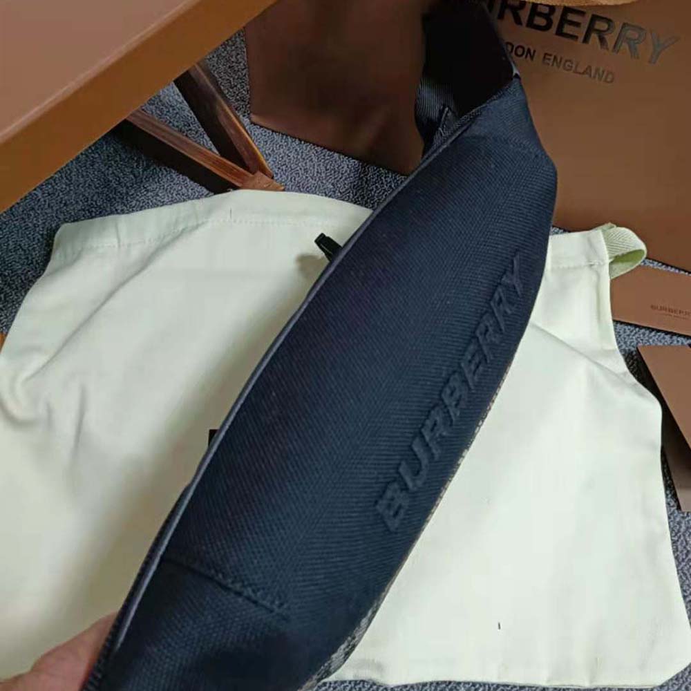Burberry Women Sonny Belt Bag with Embroidered Burberry Lettering - image 9