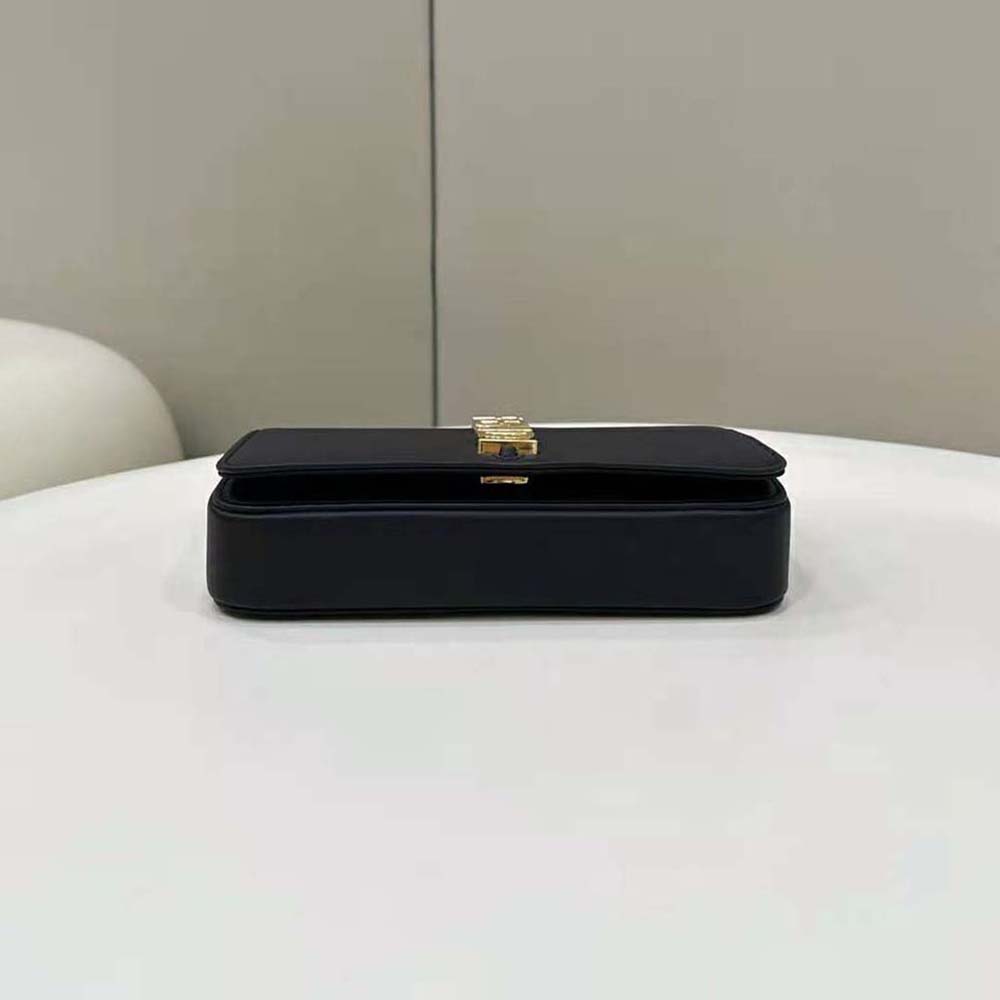 Fendi Women Fendigraphy Phone Pouch Black Leather Wallet - image 5