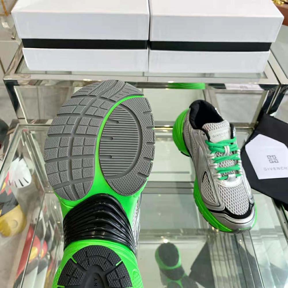Givenchy Unisex TK-MX Runner Sneakers in Mesh-Green - image 10