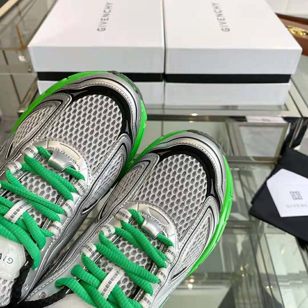 Givenchy Unisex TK-MX Runner Sneakers in Mesh-Green - image 8
