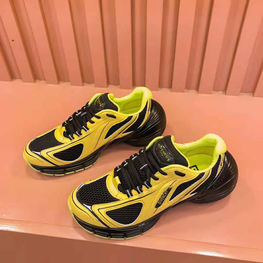 Top view showcasing lace-up closure on Givenchy unisex TK-MX sneakers