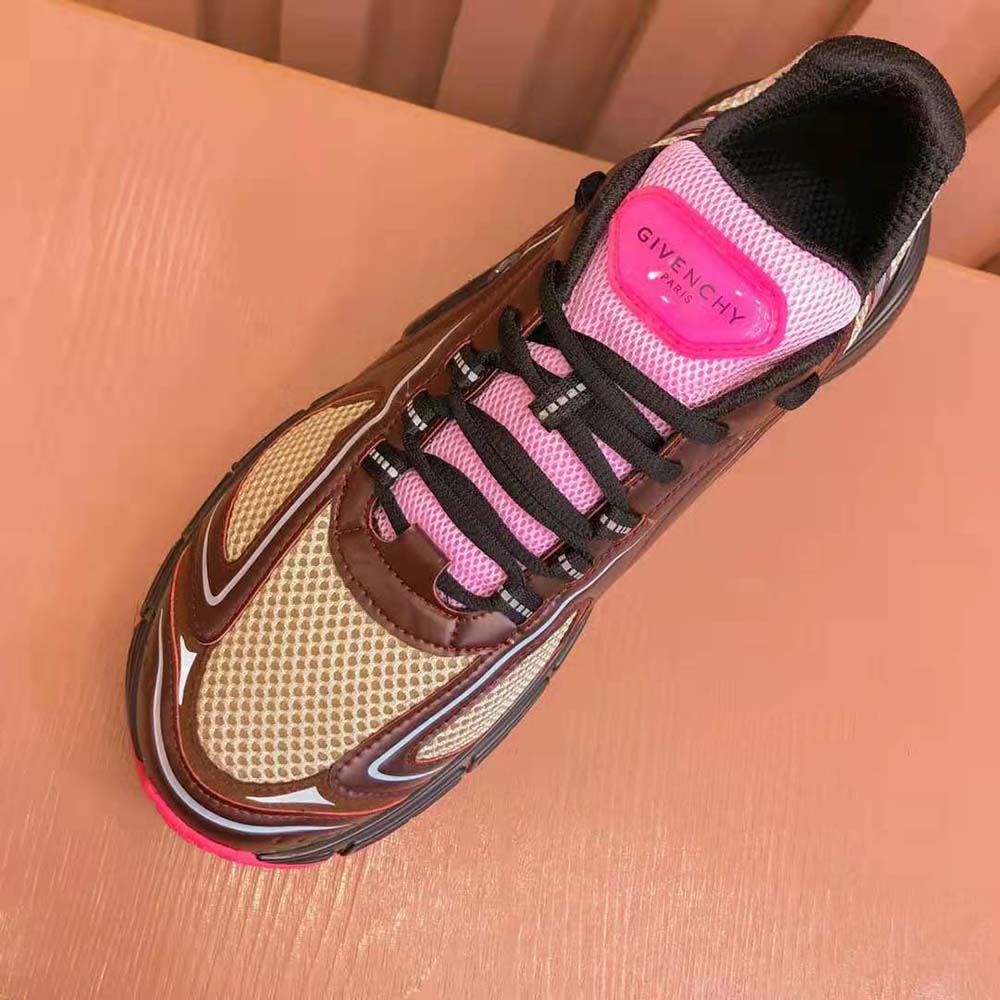 Givenchy Unisex TK-MX Runner Sneakers in Mesh-Pink - image 6