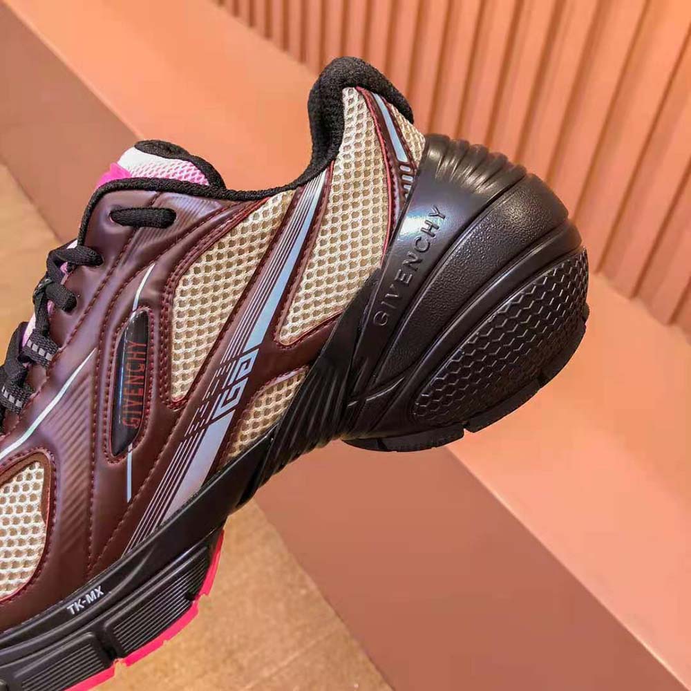 Givenchy Unisex TK-MX Runner Sneakers in Mesh-Pink - image 8