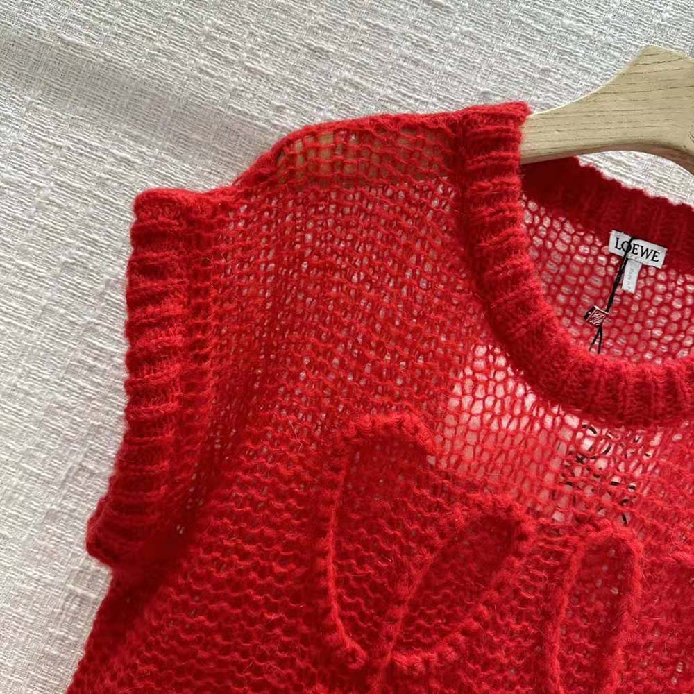 Loewe Women Anagram Vest in Mohair - image 6