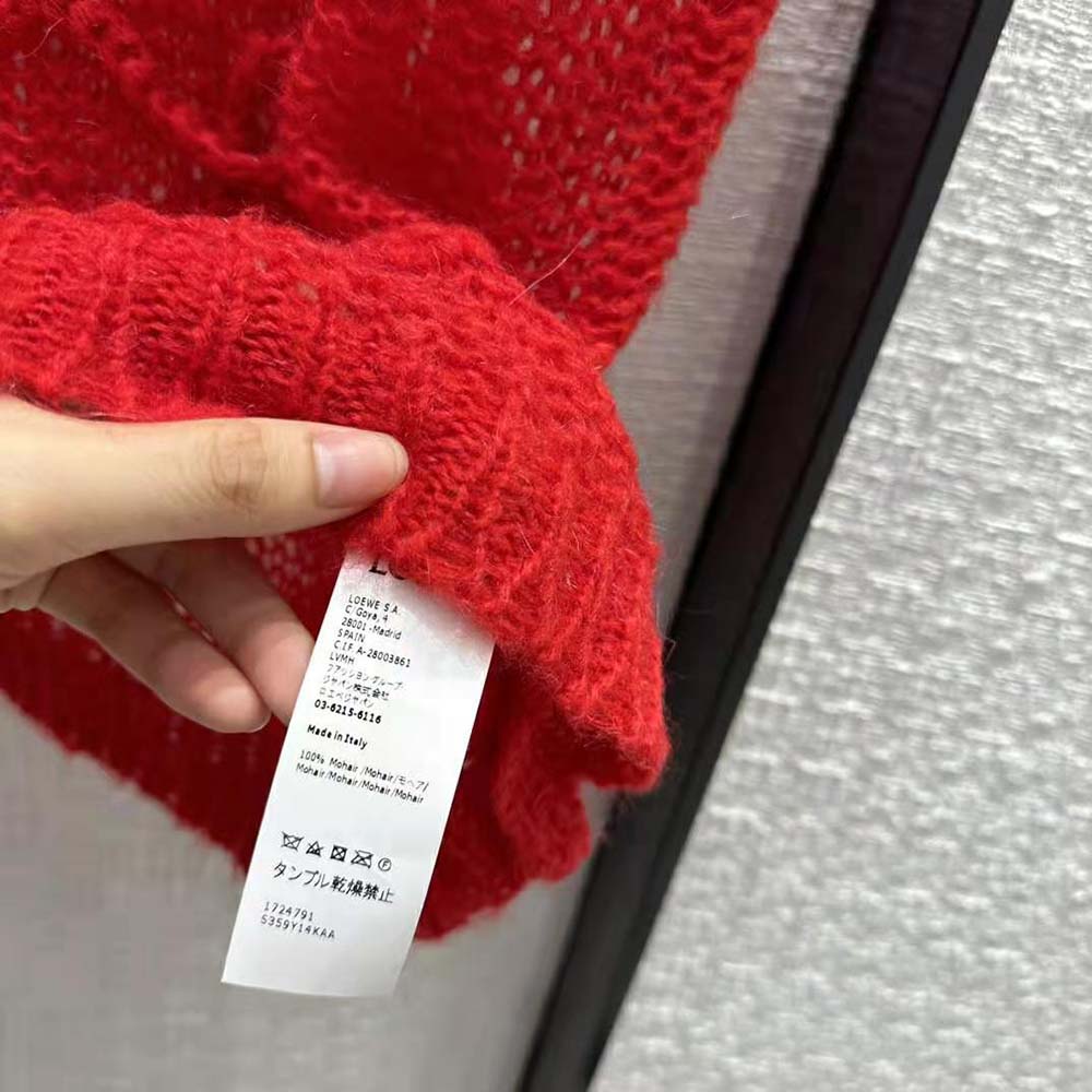 Loewe Women Anagram Vest in Mohair - image 10