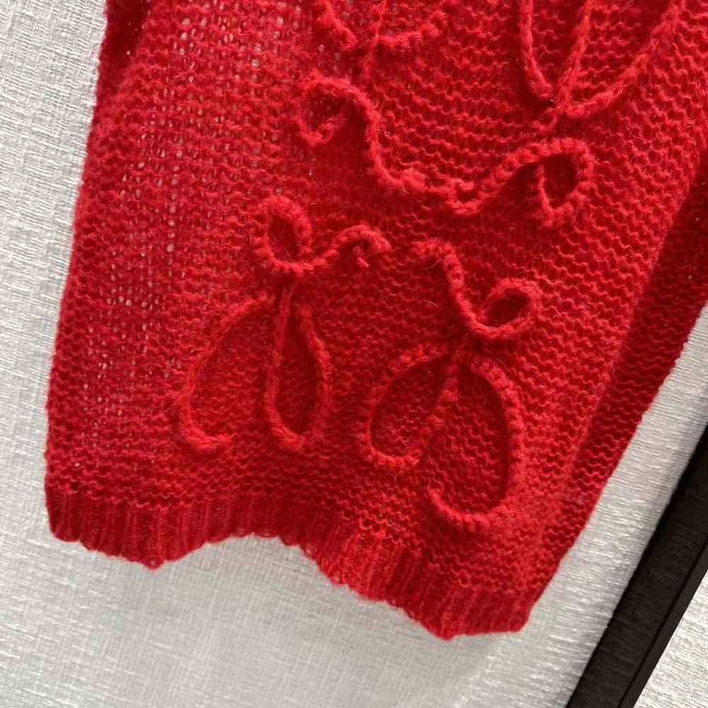 Loewe Women Anagram Vest in Mohair - image 8