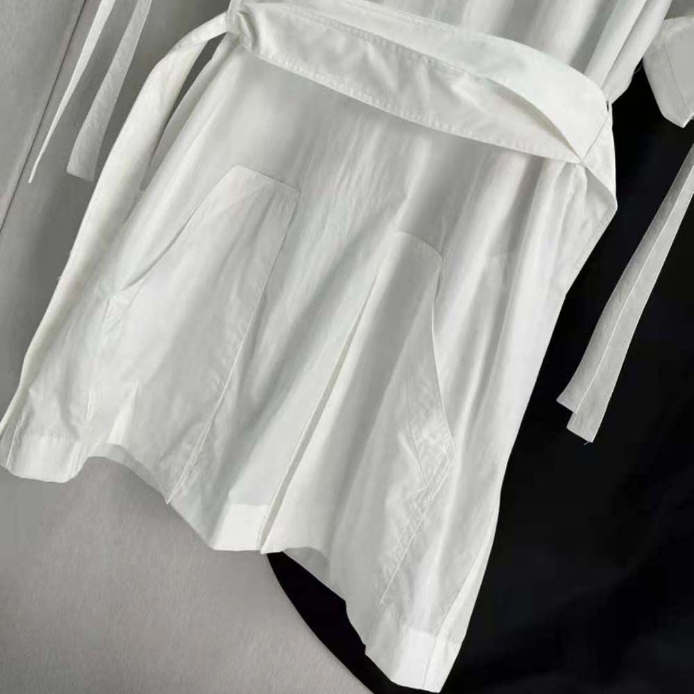 Loewe Women Workwear Mini Dress in Cotton - image 8
