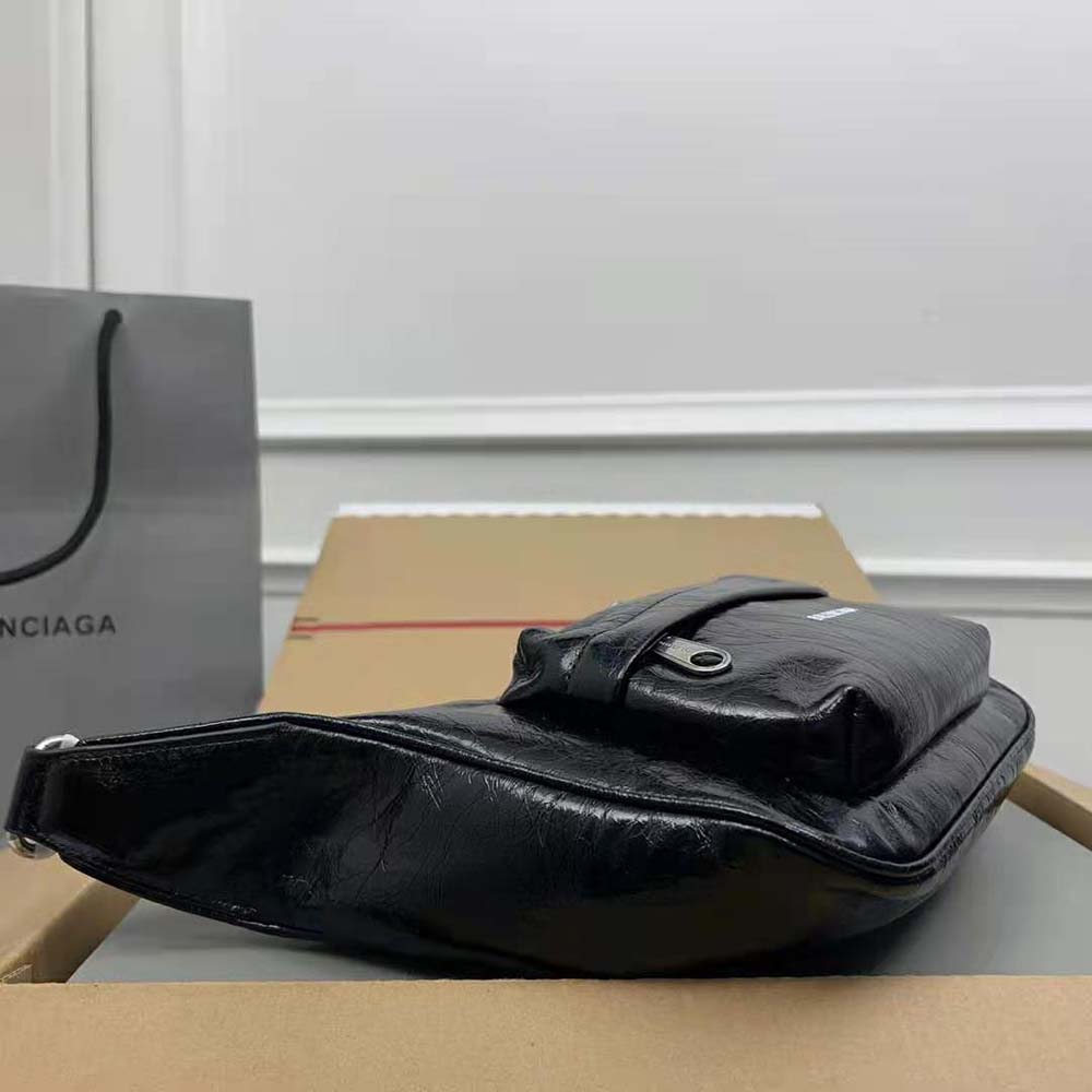 Balenciaga Women Raver Medium Bag With Handle in Black - image 6