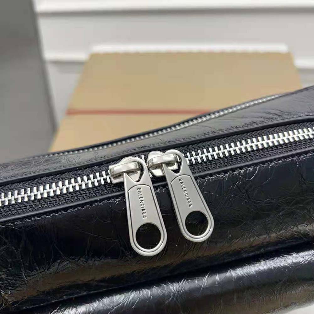 Balenciaga Women Raver Medium Bag With Handle in Black - image 8