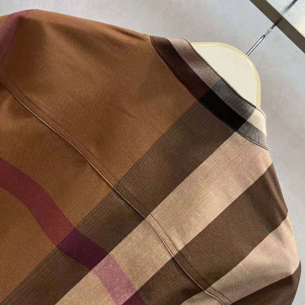 Burberry Women Check Cotton Tie-waist Shirt Dress - image 5