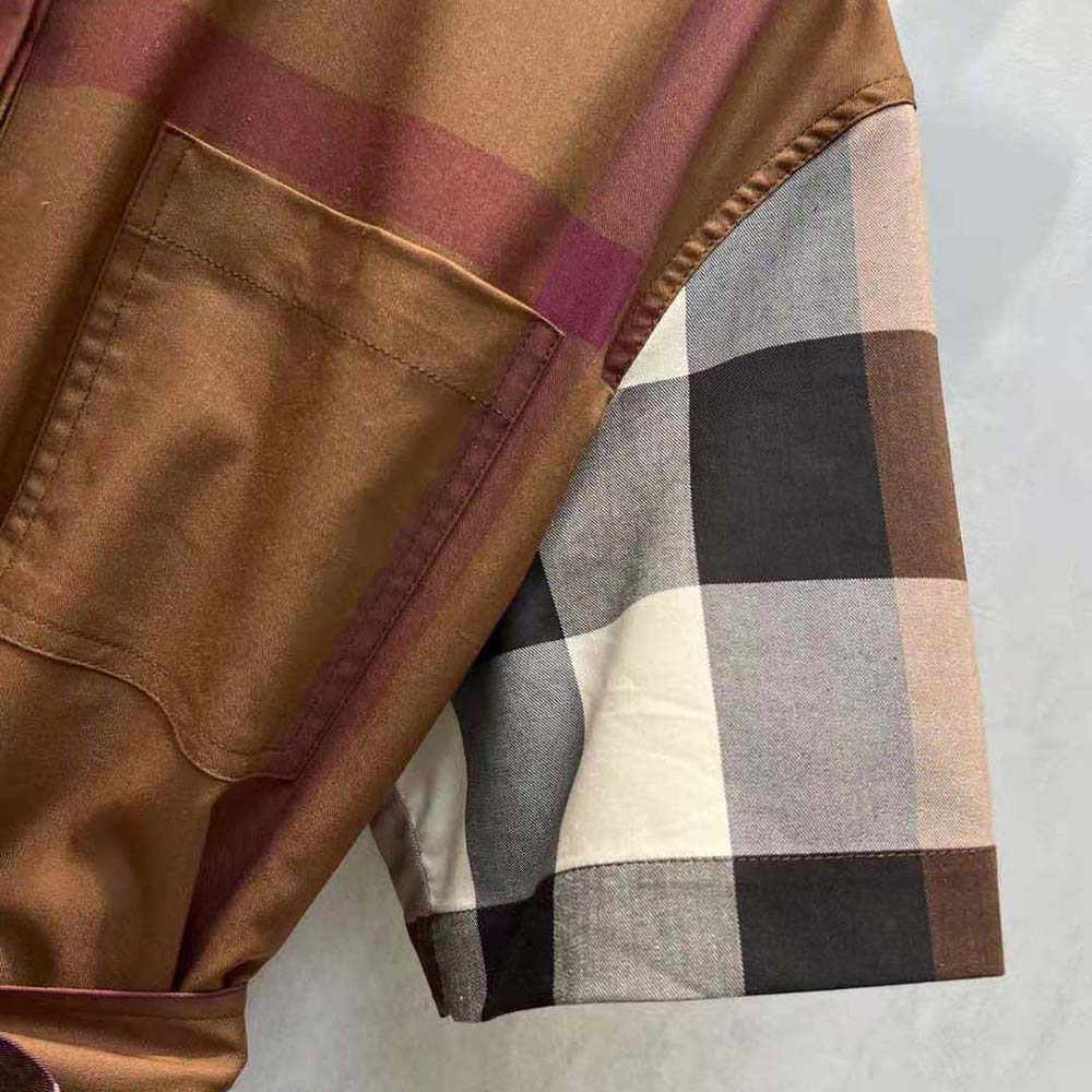 Burberry Women Check Cotton Tie-waist Shirt Dress - image 8