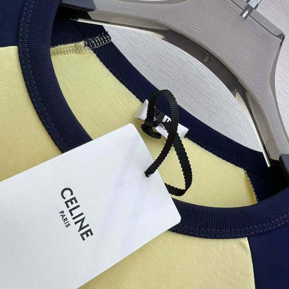 Celine Women 70s California T-shirt in Cotton Jersey - image 9