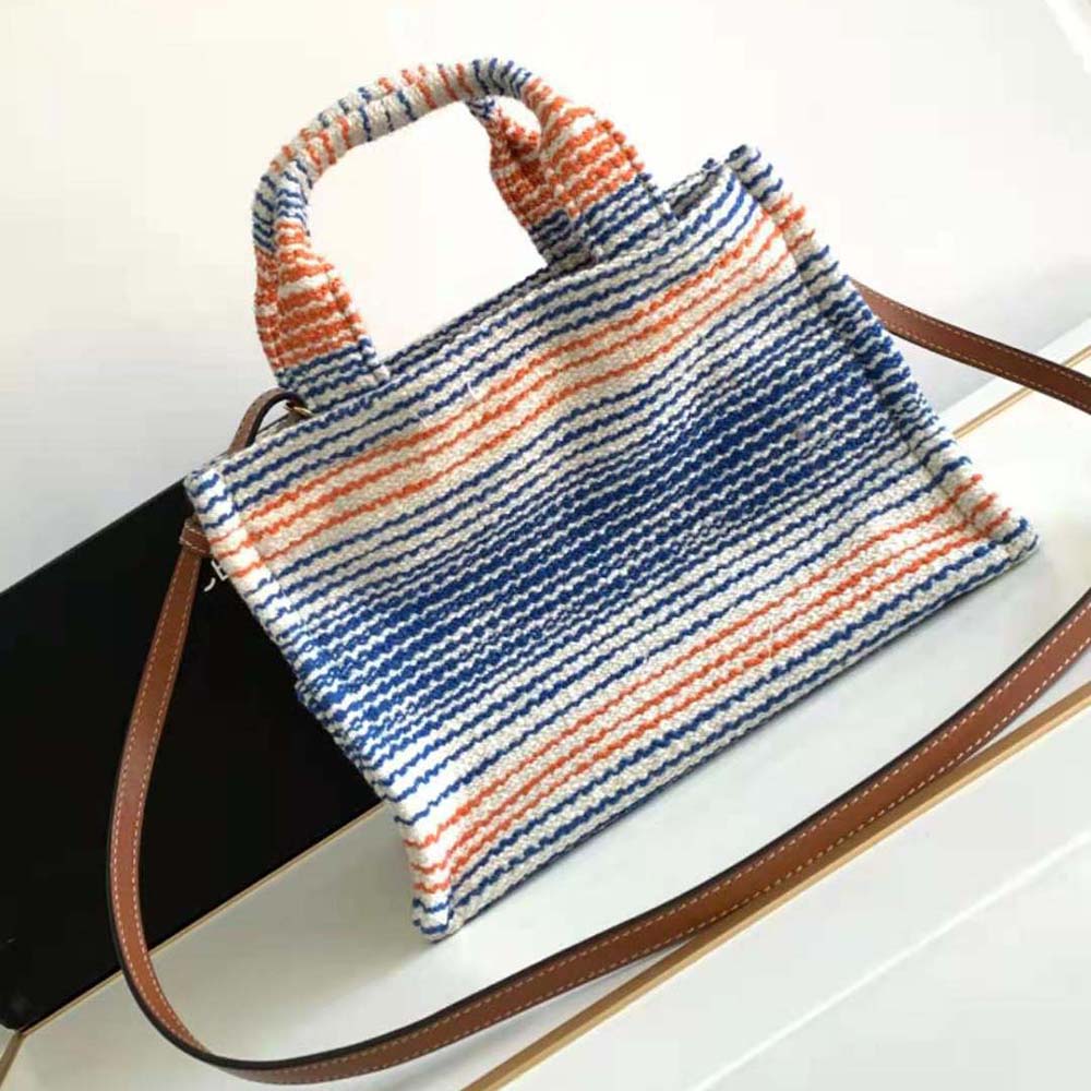 Side profile showing slim silhouette of Celine Women Small Cabas Thais