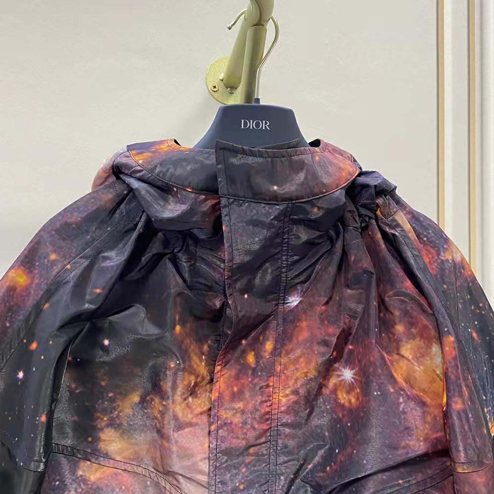 Dior Men Hooded Blouson Multicolor Technical Fabric - image 5