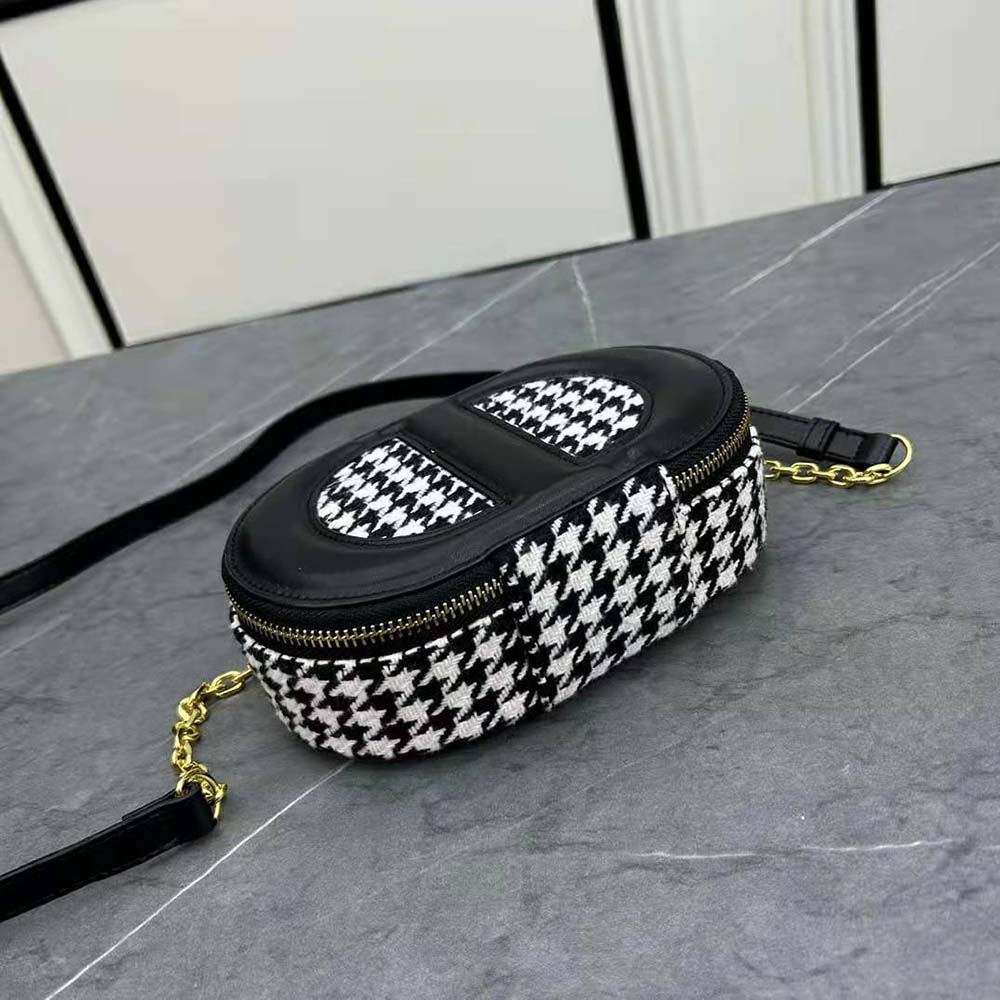 Dior Women CD Signature Oval Camera Bag Black CD-Embossed Signature Calfskin - image 5