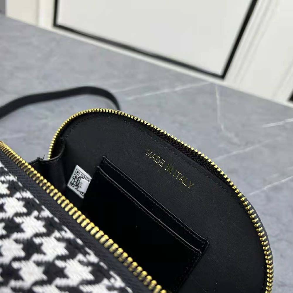 Dior Women CD Signature Oval Camera Bag Black CD-Embossed Signature Calfskin - image 4