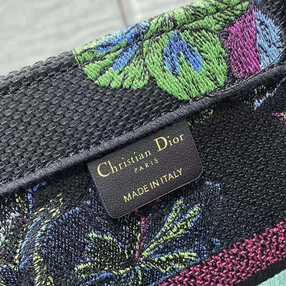 Dior Women Medium Dior Book Tote Blue Multicolor Toile de Jouy Voyage Embroidery - image 10