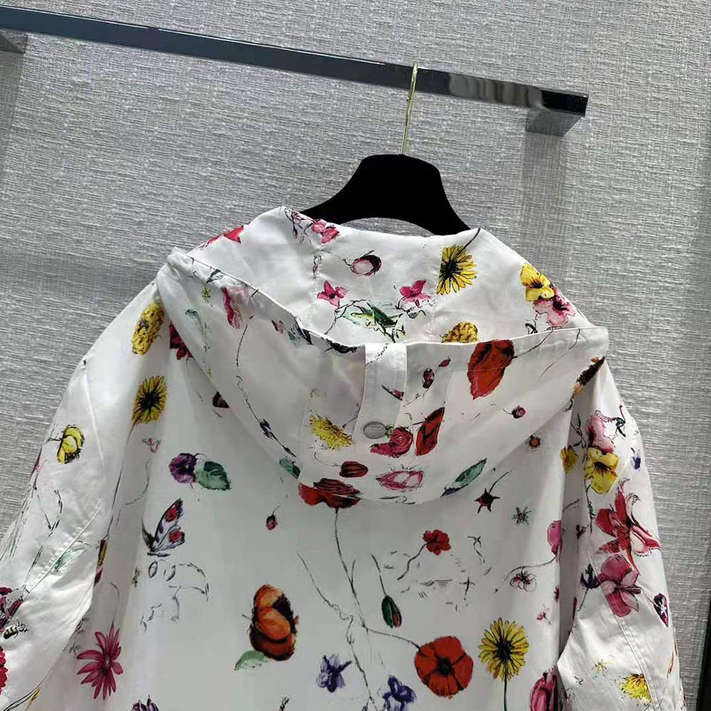 Dior Women Short-Sleeved Hooded Short Anorak - image 4