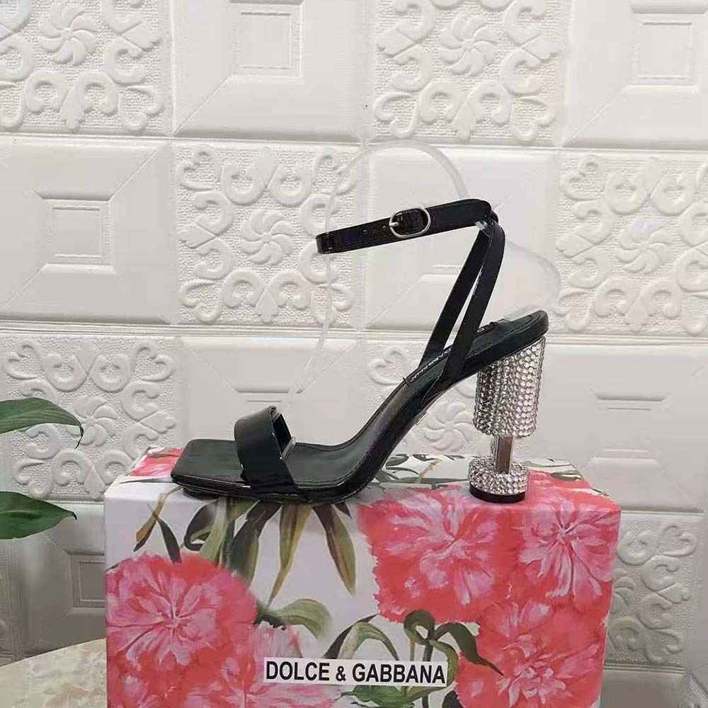 Dolce Gabbana D&G Women Polished Calfskin Pumps - image 10