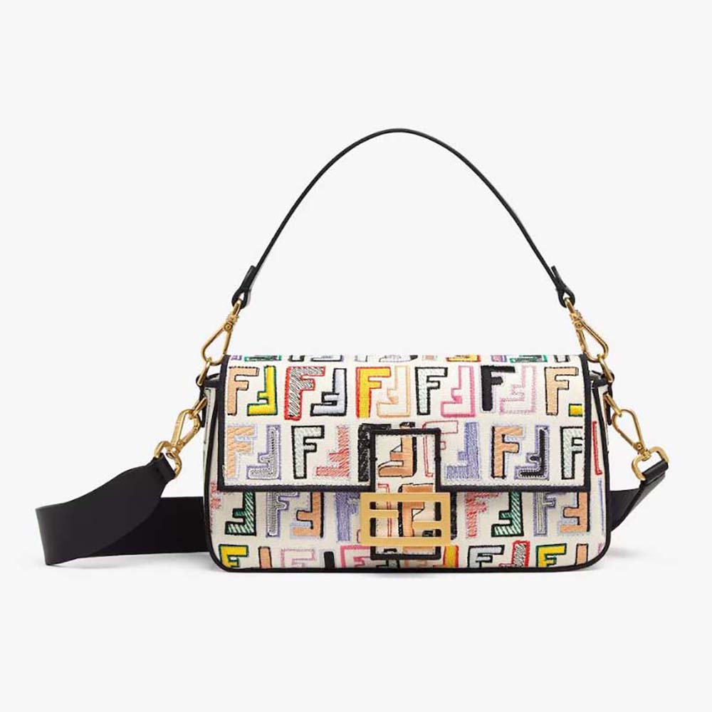 Front view of Fendi Women Baguette Chinese Valentine’s Day Limited Edition Bag
