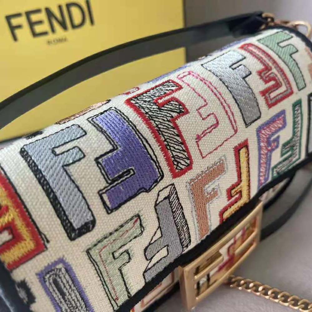 Fendi Women Baguette Mini Chinese Valentine’s Day Limited Edition Bag - image 7