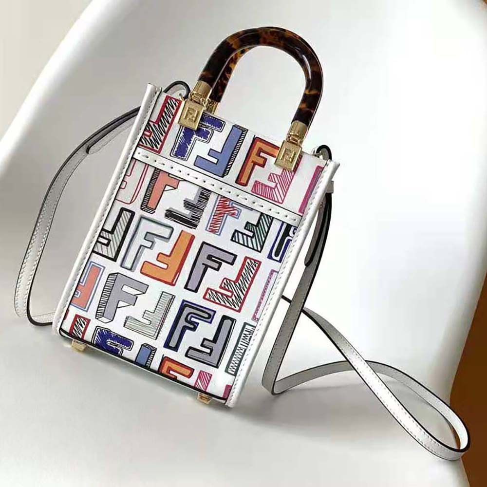 Fendi Women Mini Sunshine Shopper Chinese Valentine’s Day Limited Edition Mini-bag - image 4