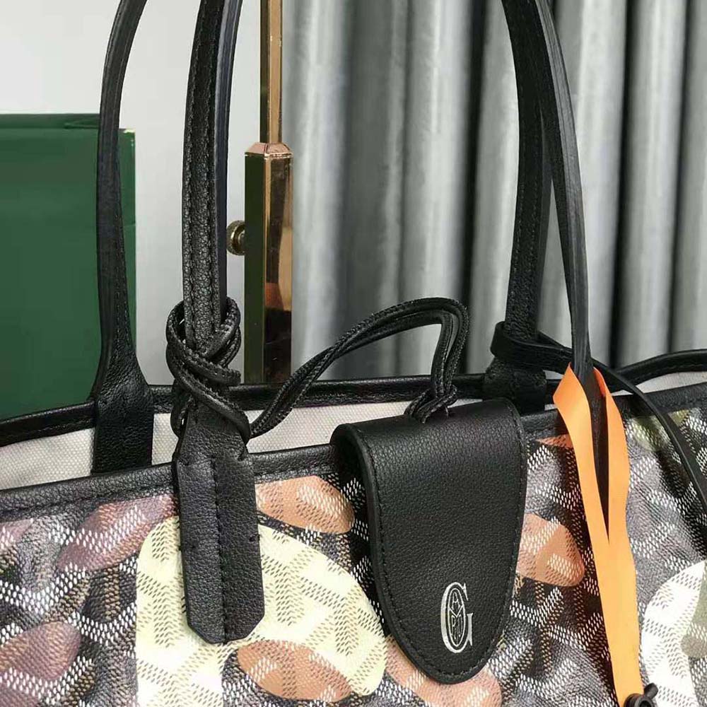 Goyard Women Saint Louis PM Bag Lettres Camouflage-Green - image 7