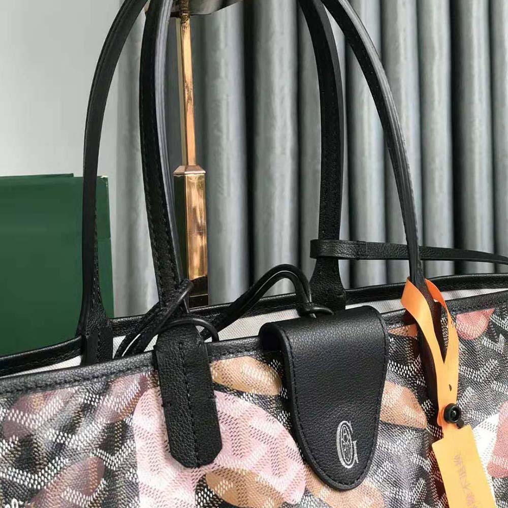 Goyard Women Saint Louis PM Bag Lettres Camouflage-Pink - image 8
